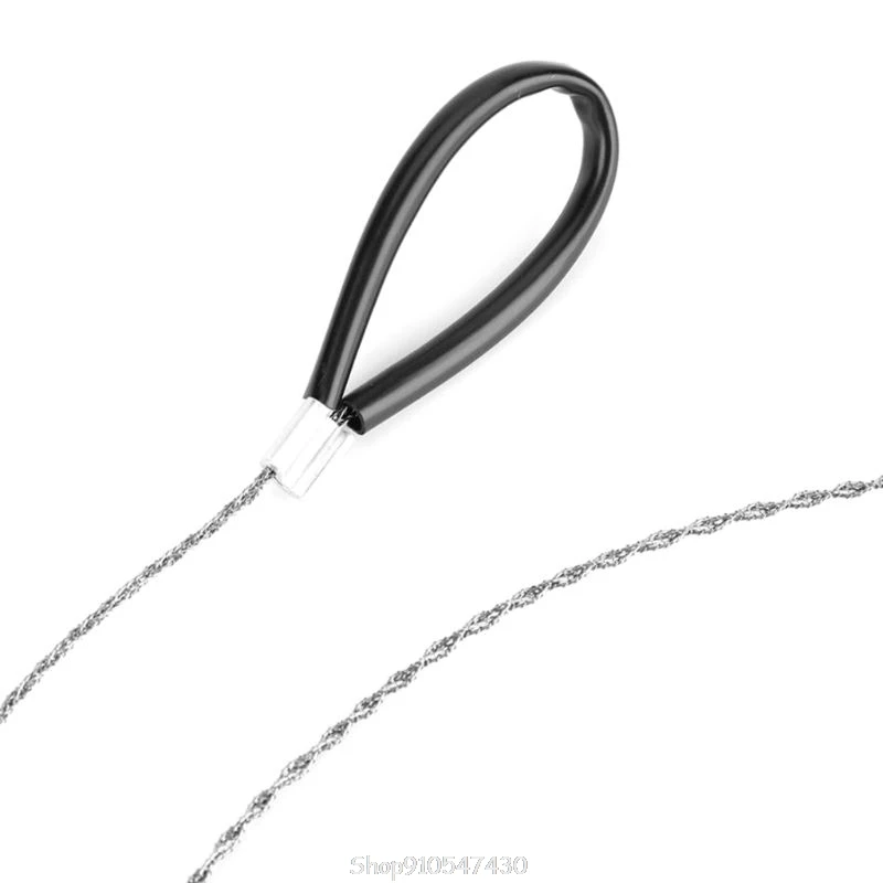 74cm Length Steel Metal Manual Chain Wire Scroll Outdoor Emergency Travel Outdoor Camping Survival Tools O06 20 chain wire scroll tool