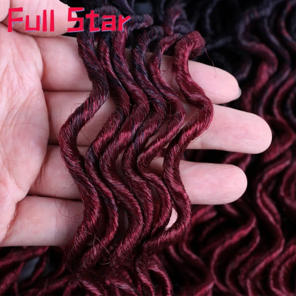 faux locs curly 32