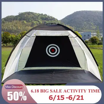 

Indoor Outdoor Golf Practice Net Golf Hitting Cage Training Grassland Equipment Indoor Garden Simulator Golf Practice Golf Q1G7