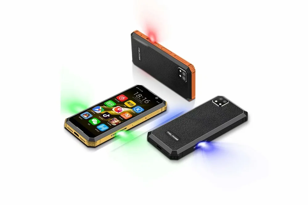 Melrose END Android Telefone Mini Portable Cheap Smartphone 3.4'' Fingerprint ID 5MP 4G 3GB RAM Ultra Slim Mobile Phones