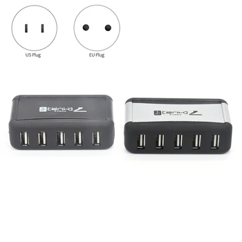 

USB Hub AC Power Adapter Converter USB 2.0 Durable 7 Port High Speed for PC Laptop Hub