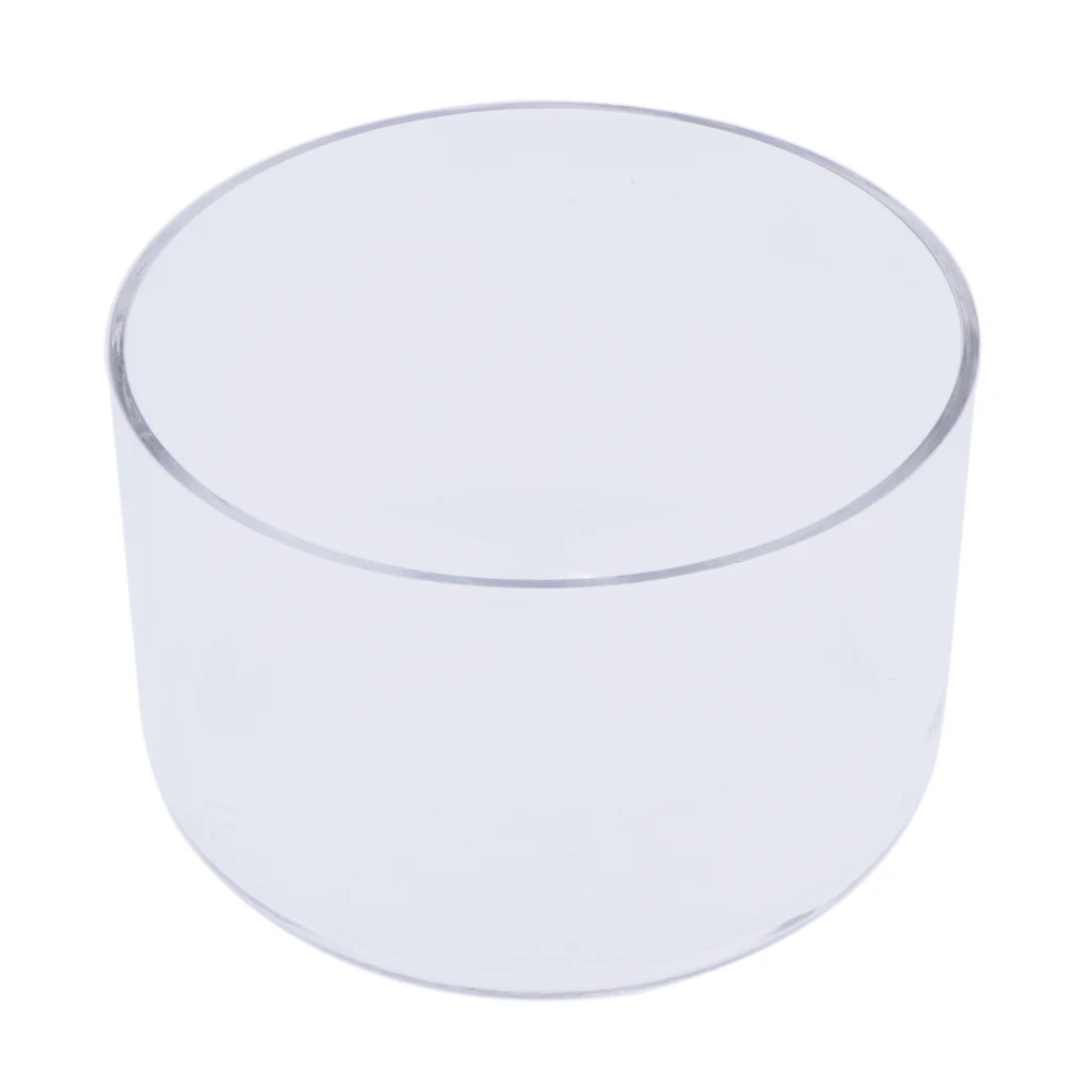 Musical Instruments Clear Crystal Singing Bowl C Note Root Chakra 6 inch