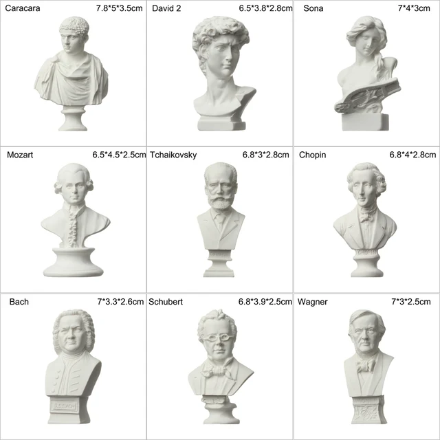 Greek Mythology and Celebrities Resin Sculptures 6