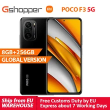 Global Version Xiaomi POCO F3 5G Smartphone Snapdragon 870 Octa Core 8GB 256GB 6.67" E4 AMOLED Display 48MP Triple Camera NFC