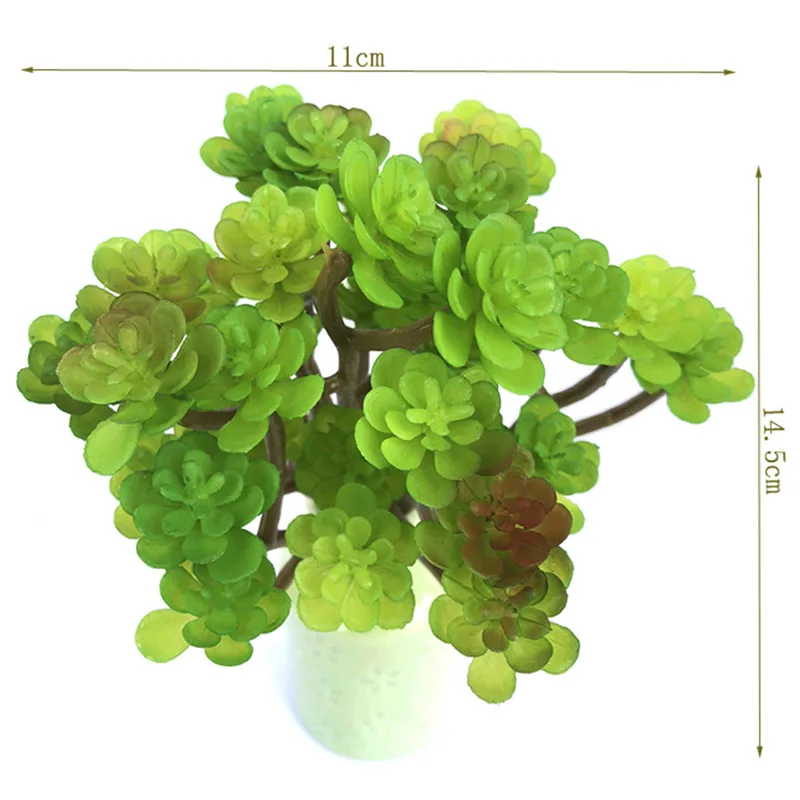 Artificial Succulent Fashionable Artificial Plant Faux Succulent For Home Office