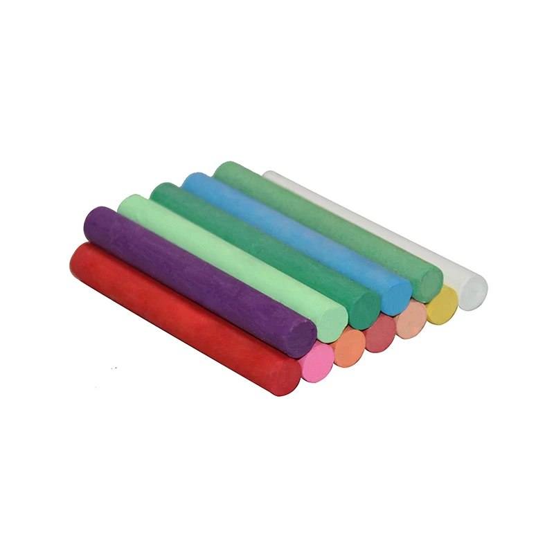 

20 PCS/lot Dustless Color Drawing Chalk For Stationary Office School Education Water Soluble Chalks Marker