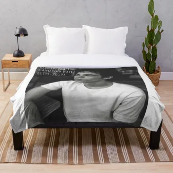 

Cameron Boyce Throw Blanket Soft Sherpa Blanket Bed Sheet Single Knee Blanket Office Nap Blanket