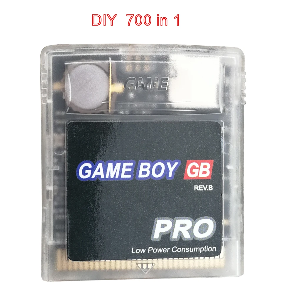 700 in 1 DIY EDGB gameboy game cassette suitable for ever drive series  GB GBC SP game console