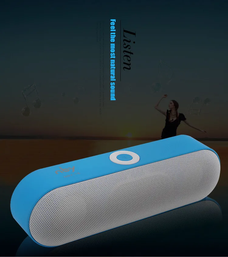 NBY-18 Мини Bluetooth динамик портативный беспроводной динамик звуковая система 3D стерео музыка объемный Поддержка Bluetooth, TF AUX USB