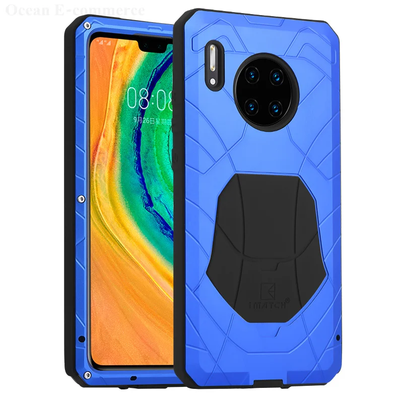 Imatch для huawei mate 30 Pro Чехол для Телефона Жесткий Алюминиевый металлический чехол с полной защитой ударопрочный Прочный корпус