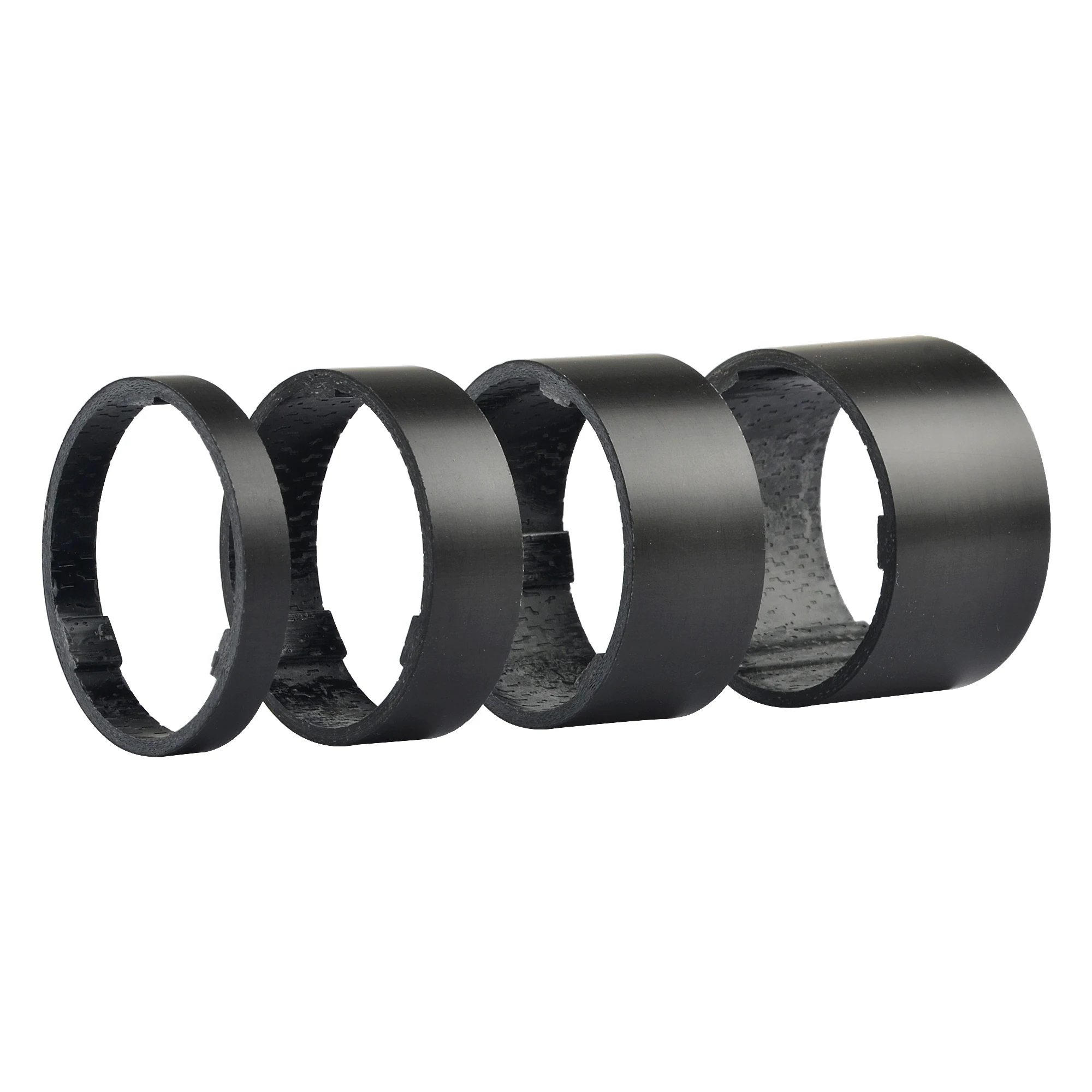 

5mm 10mm 15mm 20mm 1-1/8Carbon fiber bike washer[28.6mm] UD Matte ultra-bicycle stem spacers for bicyle front forks