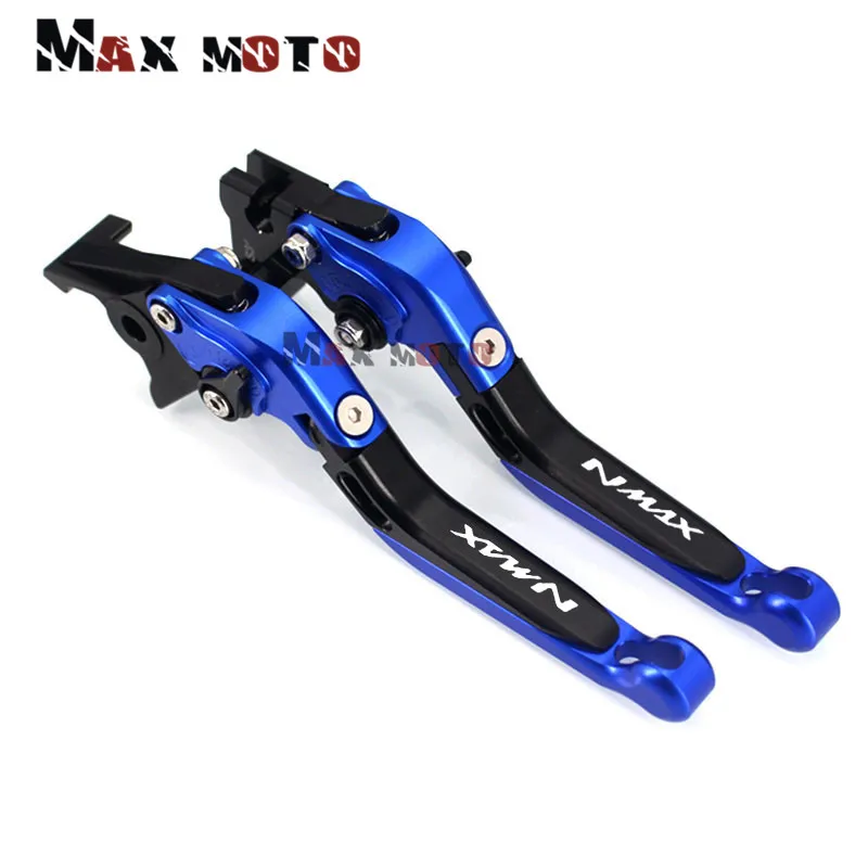 Для YAMAHA NMAX 155 125 NMAX155 NMAX125 N-MAX 155 125- мотоциклетные Складные Выдвижные Тормозные Рычаги Сцепления Логотип NMAX - Цвет: M