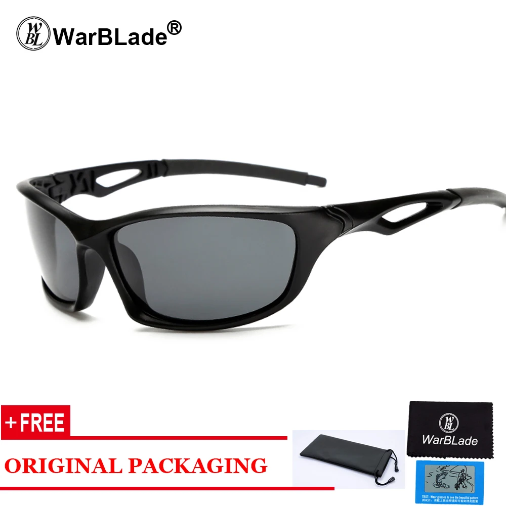 sand black Солнцезащитные очки WarBLade мужские поляризованные очки ночного видения солнцезащитные очки с желтыми стеклами антибликовые Новое поступление очков - Цвет линз: sand black