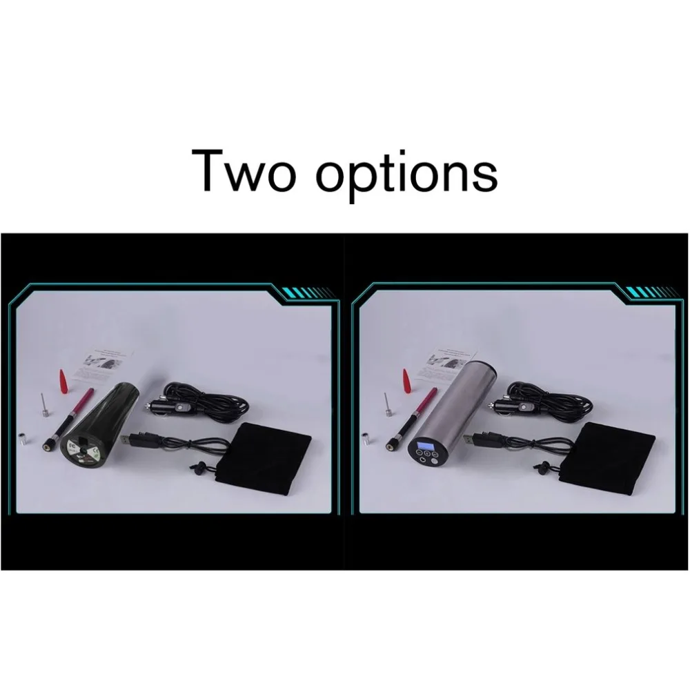 Умный USB беспроводной цифровой светодиодный автомобильный воздушный компрессор насос ручной автоматический насос для велосипедных шин Электрический воздушный насос
