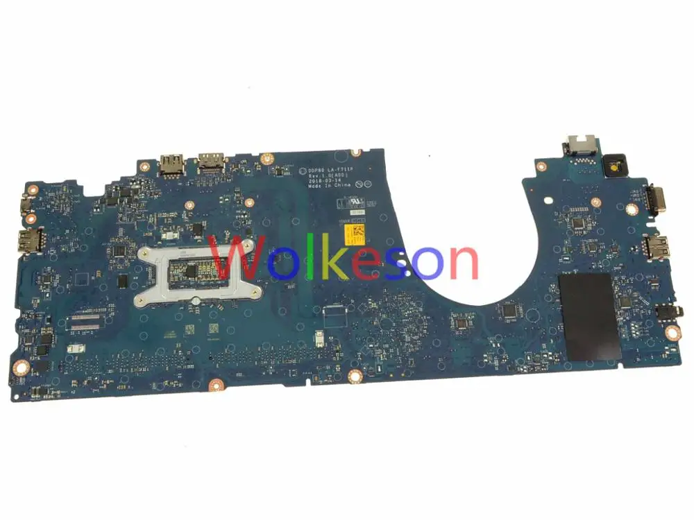 SHELI для DELL Latitude 5591 материнская плата для ноутбука с I7-8850H процессором DDR4 CN-06KRRV 06KRRV 6KRRV PWB: GXXF6 DDP80 LA-E711P тест ОК