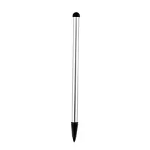 1pc 7,0 lápiz táctil de doble propósito Stylus de plástico pantalla capacitiva pantalla resistiva de teléfono móvil de la pluma bolígrafo Stylus Universal
