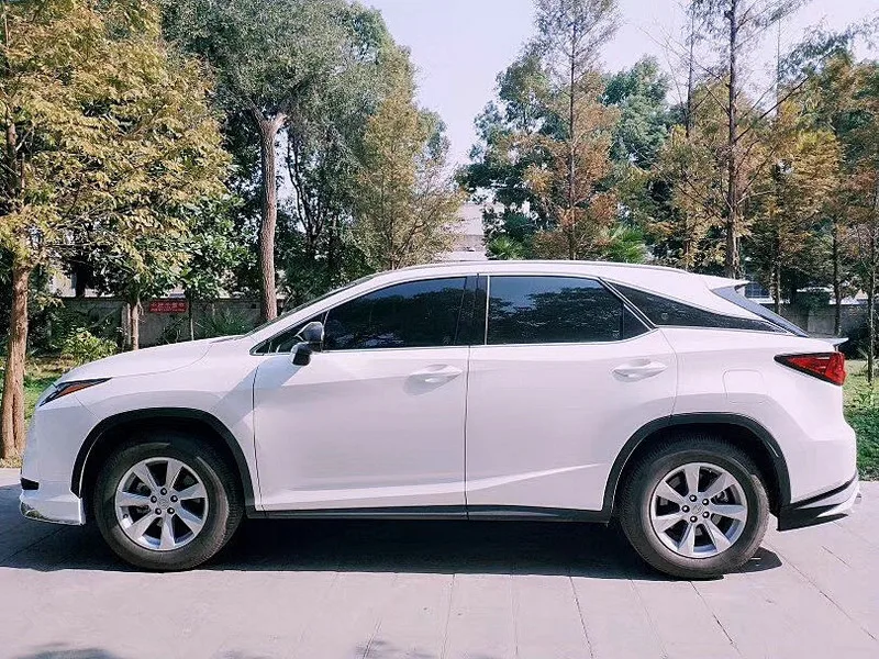 Для Lexus,10~ RX 300/200 t/450 h/350 ATS Стиль углеродного волокна задние ворота спойлер крыло губы(AGL/GYL 2# W)(подходит как F-sport, так и non