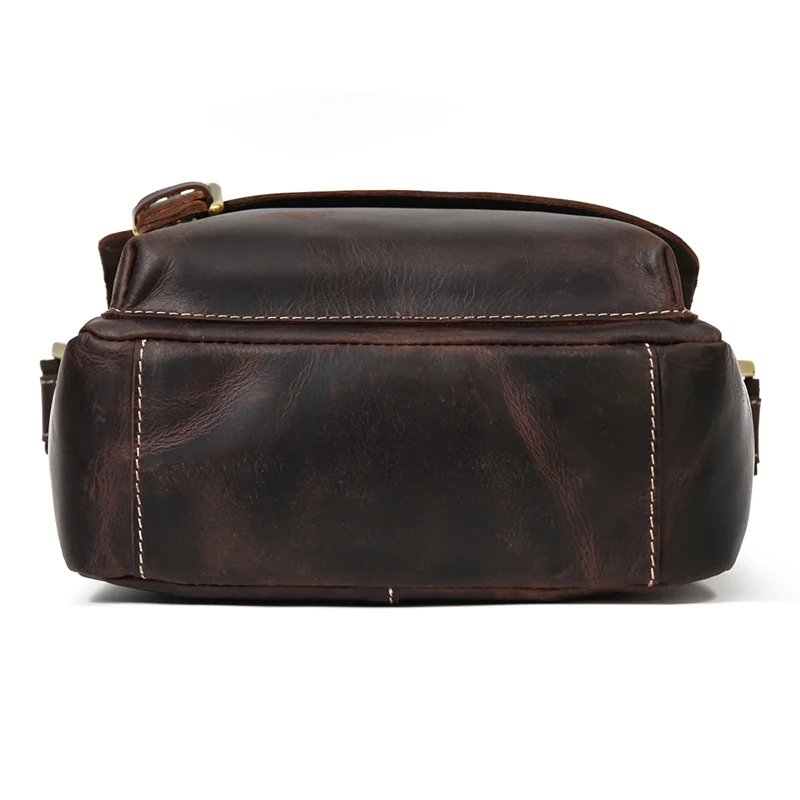 Luufan Genuine Leather Shoulder Bag For Men Cow Leather Male 
