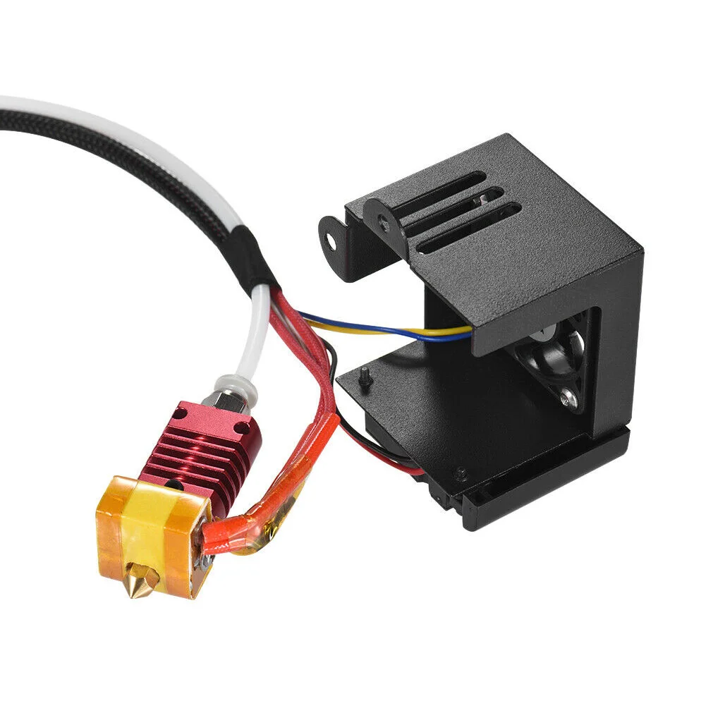Durable Block Hot End Kit Portable 3D Printer Parts Improved 0.4mm Nozzle Extruder Assembled Tool Throat For Creality-10