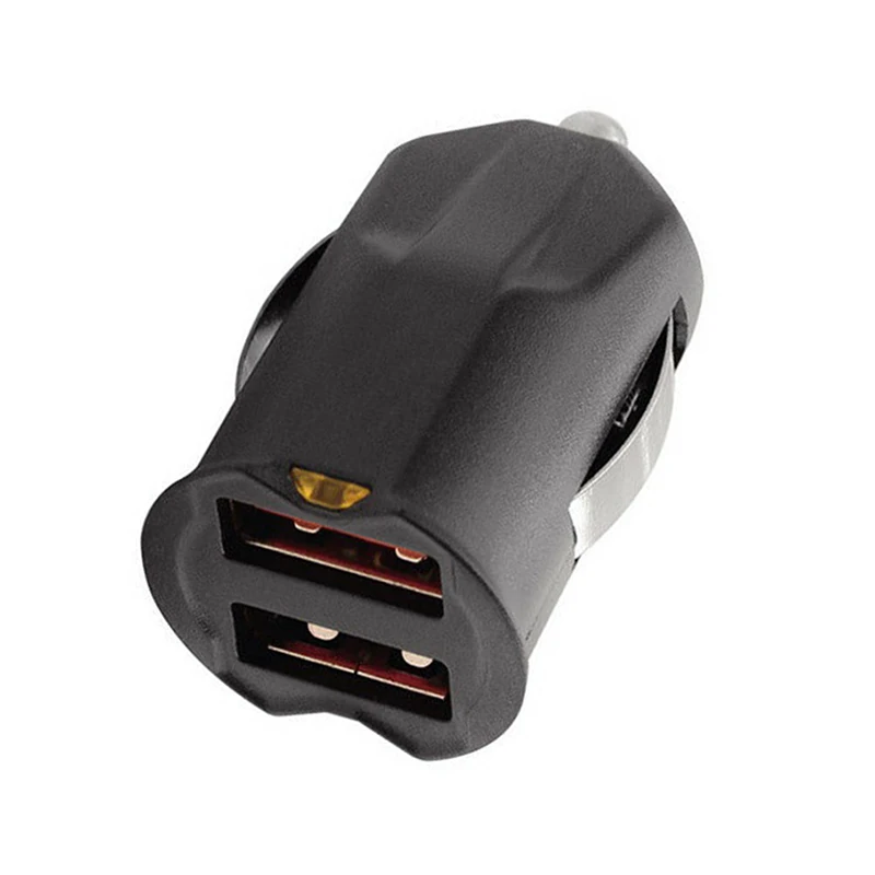 Универсальный 2.1A мини двойной usb порт автомобильное зарядное устройство прикуриватель розетка питание для huawei P30 Pro P10 P20 автомобильное зарядное устройство