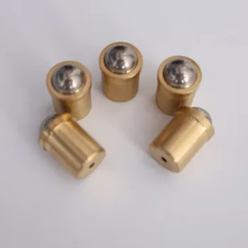 

3pcs M3-M12 brass light body bead positioning screws without thread step steel ball head spring plunger screw 4mm-16mm long