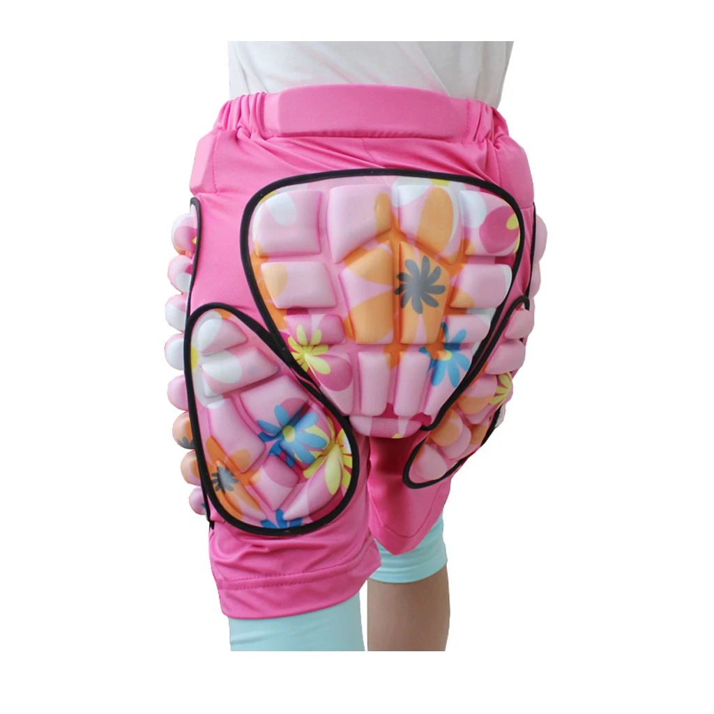 Набедренный протектор для катания на лыжах, катания на роликах, снега, набедренные хоккейные штаны, мягкие шорты для детей