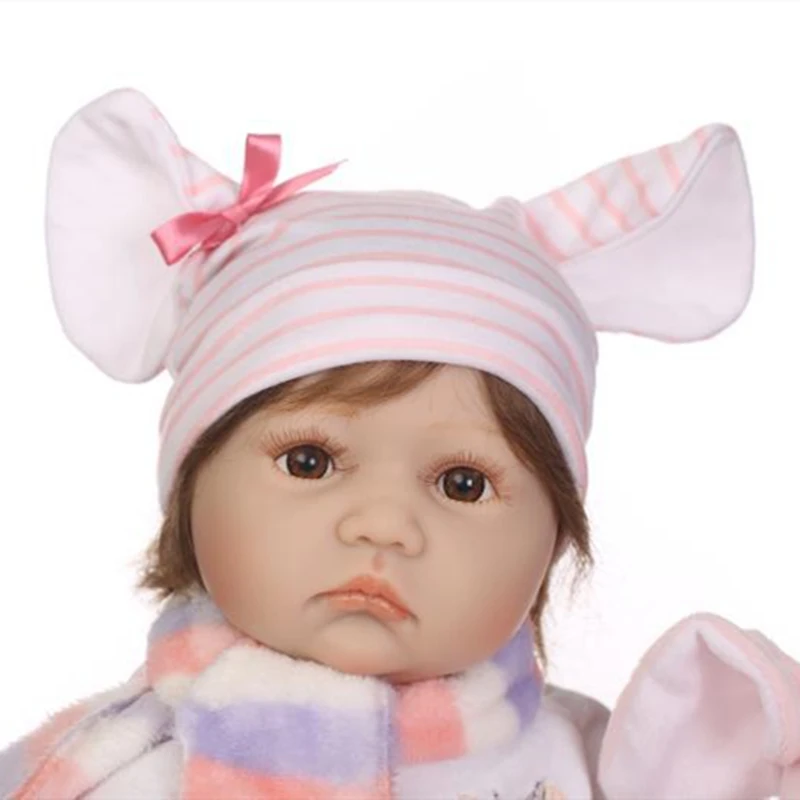 Bebe Reborn Baby Doll 22 дюйма 55 см Силиконовая виниловая Bebe Кукла Новорожденный очаровательны реалистичные для детей ясельного возраста для подарка