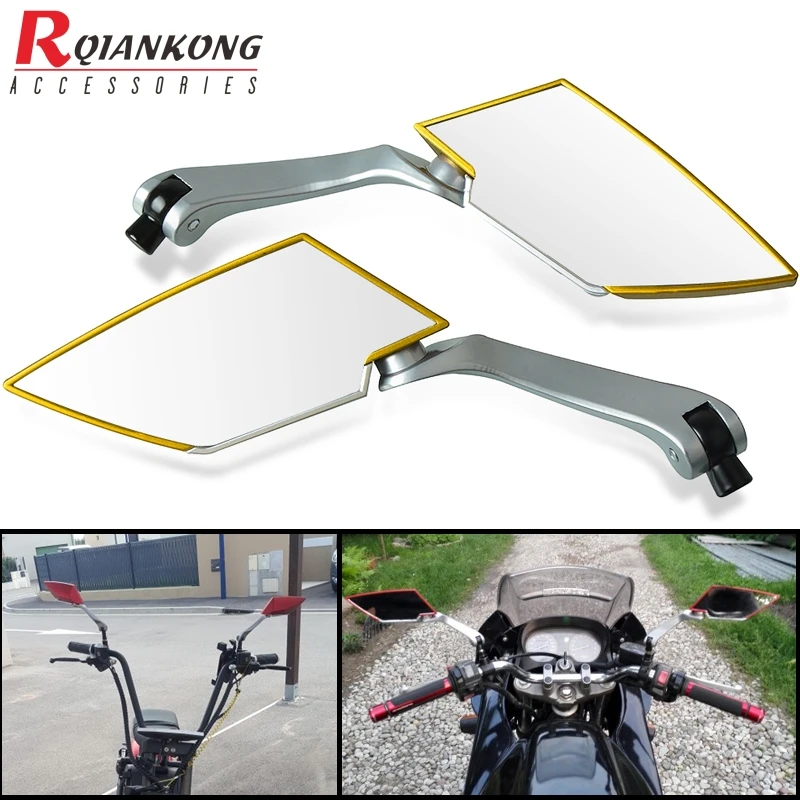 Для Yamaha XT660Z XTZ125 Tenere WR250R WR 426F 450F Unviersal ATV Кафе Racer мотоцикл зеркало заднего вида зеркала для мотокросса 10mm8mm