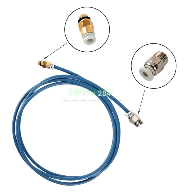 Bowden-PTFE-Tubing-XS-Series-1M-1Pcs-Quick-Fitting-1Pcs-Straight-Pneumatic-Fitting-Push-to-Connect (1)