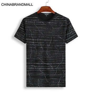 

Youth Cotton T Shirt Male Short Sleeve Summer Dress Plus Fat Plus Size Tide Fat Loose Fat Half Sleeve Backing Shirt Top T