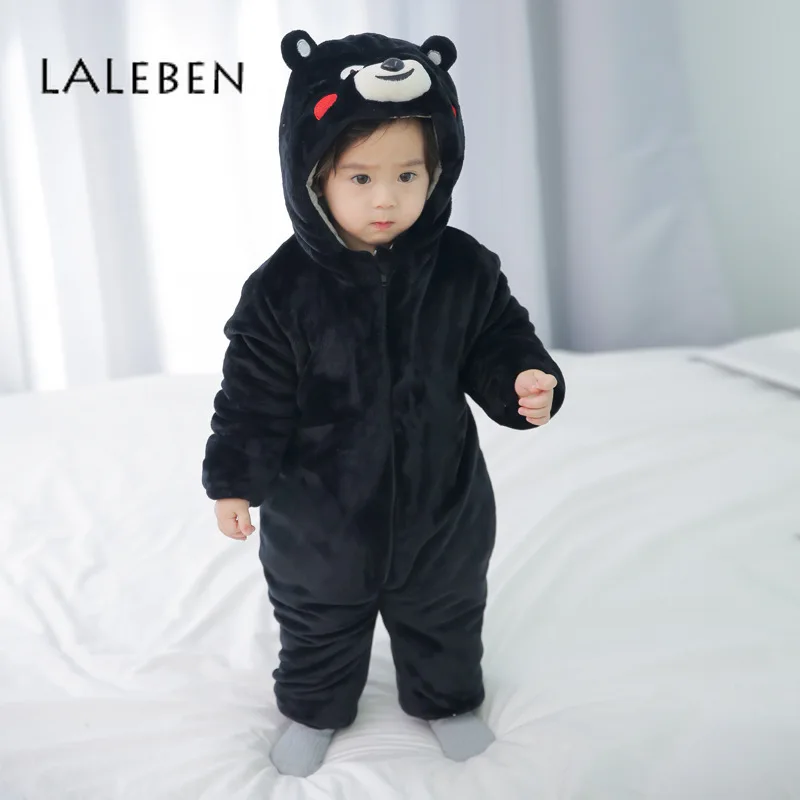 Laleben/Коллекция года, зимние детские комбинезоны с капюшоном и длинными рукавами, детский комбинезон хлопок, сохраняющий тепло, унисекс, зимняя одежда для маленьких девочек