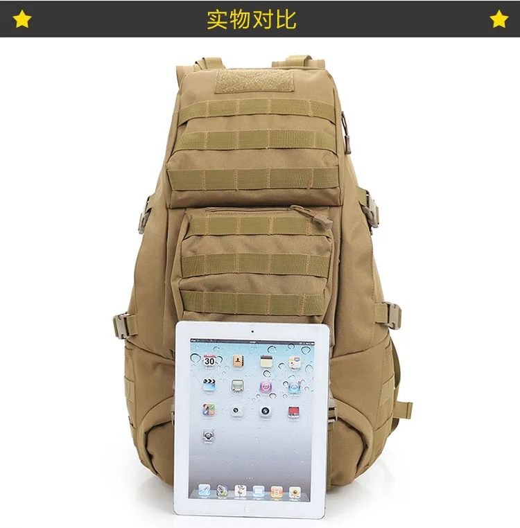 Унисекс 45l камуфляж Back Pack Сумки Тактический Военная Униформа Армия Молл backback/рюкзак для Пеший Туризм Кемпинг Приключения дорожная сумка