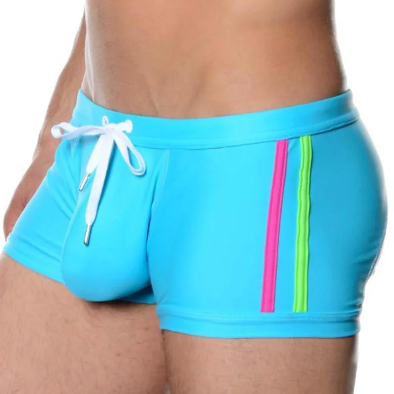 Men Swimming Trunks boxer shorts swim trunks swim shorts men swimsuit Nylon Quick Dry