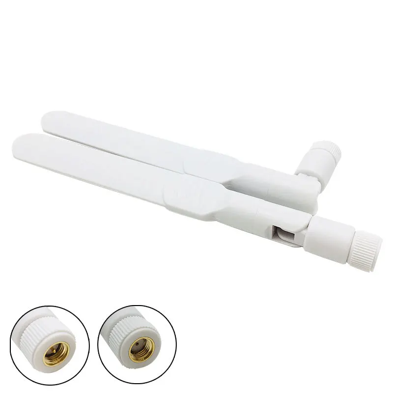 

antenna 1pcs 2.4/5.8g 8dbi dual-band high-gain antenna ap wireless network wifi router antenna rp-sma connector sma antenna