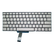 New US Spare Replacement Keyboard For Microsoft Surface Book 2 15'' 1793 1813 United States US Silver MSM16G53US9528