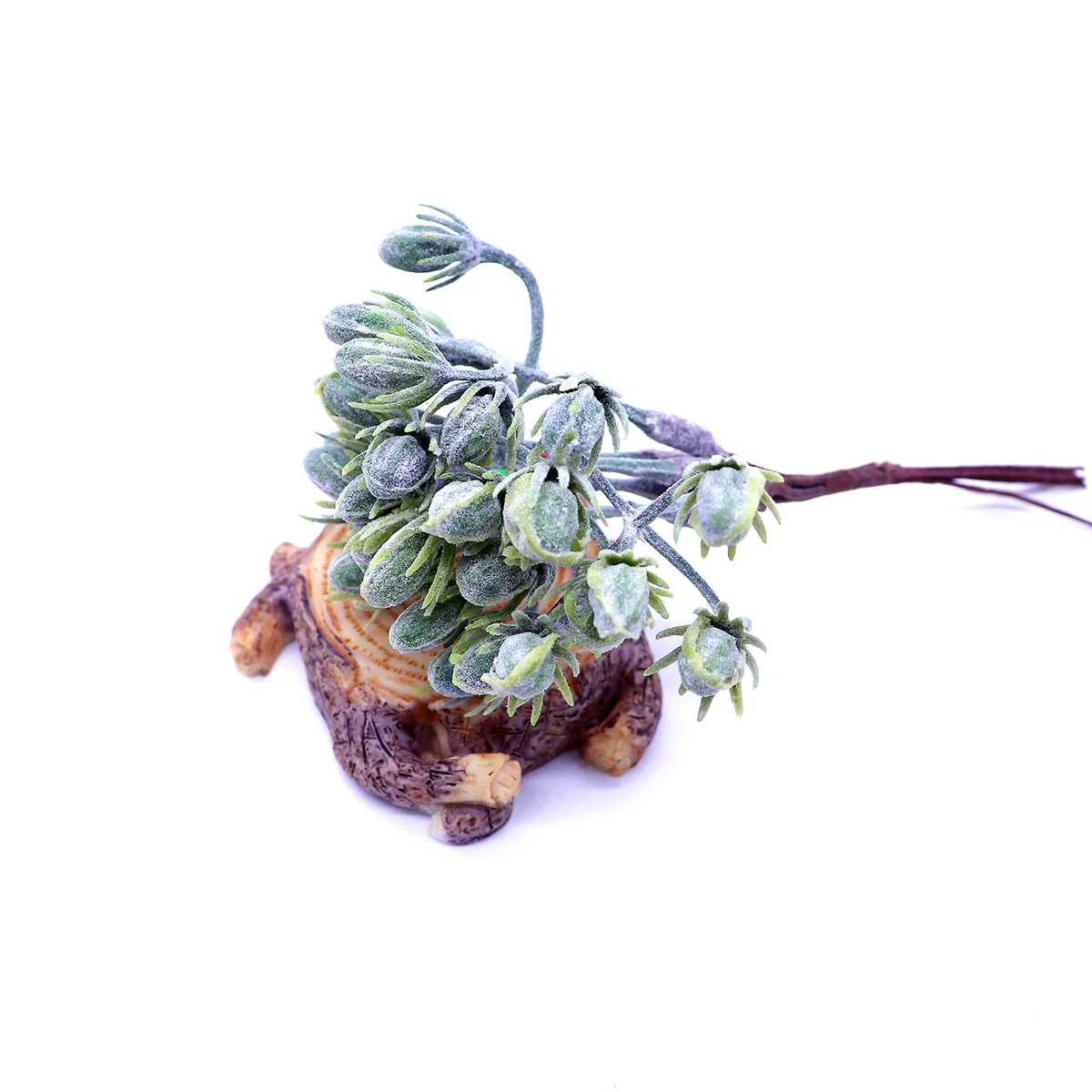 6 шт./лот искусственный цветок сосновый конус букет из папоротника Для Свадебные украшения Рождественские украшения дома DIY гирлянда Подарочная коробка скрапбук - Цвет: 1