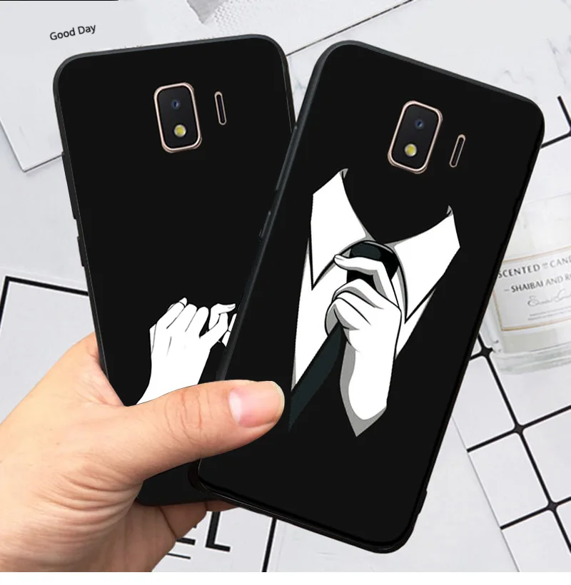 Чехол для телефона samsung J2 Core J260 J260F J260G силиконовый черный ТПУ межзвездная Луна линия чехол для samsung J2 Core J260F