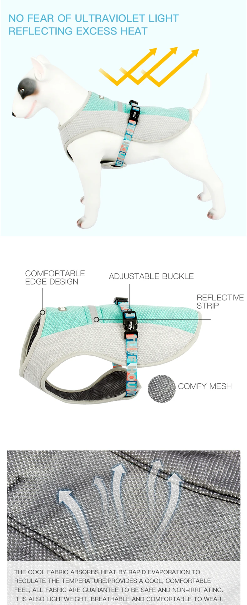 TUFF HOUND, крутая Одежда для питомцев, летняя одежда для собак, охлаждающая одежда, Летний жилет с тепловым тактом, жилетка, новые поставки