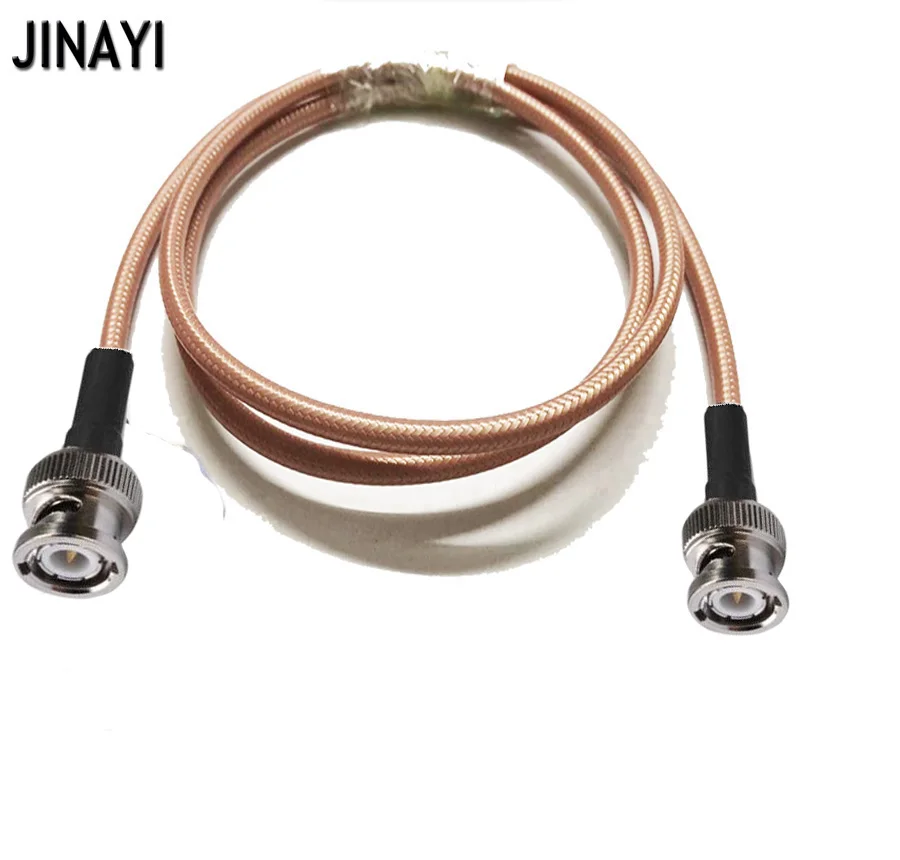 Кабель RG142 с низким коэффициентом потери BNC Male к RF обжимной коаксиальный