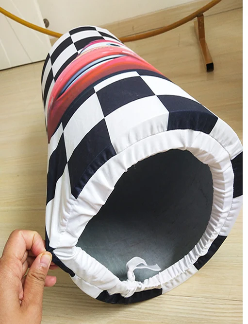 Cylinder Column Covers Print Fabric Elastic Polyster Party Decoration Dessert Table Cover party decoration covers cylinder plinth cover