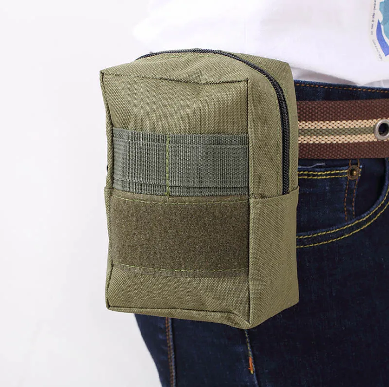 Уличная Сумка MOLLE многоцелевой Компактный Тактический поясные сумки маленький Универсальный чехол с защитой от воды EDC чехол для телефона