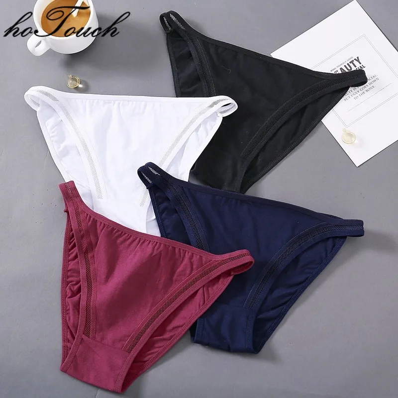 

Sexy Panties Women Underwear Low Waist Hollow Out Cotton Briefs for Girls Low-Rise Bikini Female Lingerie Comfortable Underpants