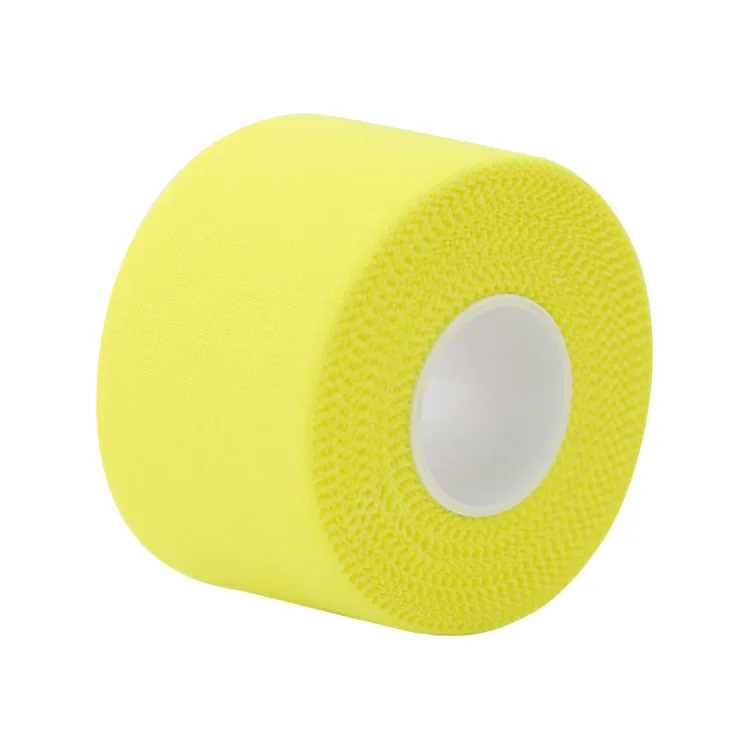 Muscle Tape Yellow Эластичная пластырь кинезиологическая лента колено Спортивное восстановление Хлопок Спортивная мышечная лента самоклеющаяся повязка обертывание рулон эластопласт - Цвет: Muscle Tape Yellow
