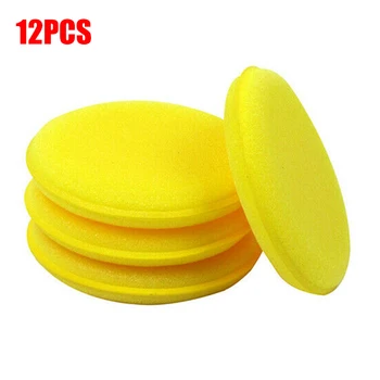 

High Quality Sponge 12XCar Wax Polishing Waxing Foam Sponge Spray Pad Car Glass Cleaner Sponge