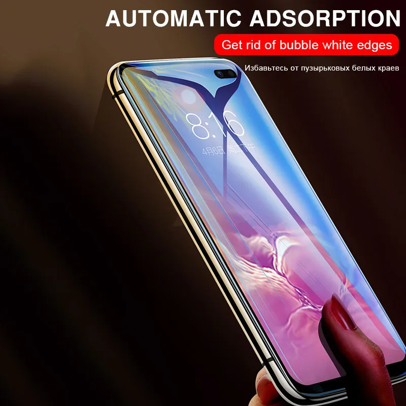 3-1 шт 200D мягкая Гидрогелевая пленка для samsung Galaxy Note 10 8 9 Pro S8 S9 S10 PLus S10E защитная пленка на весь экран(не стекло