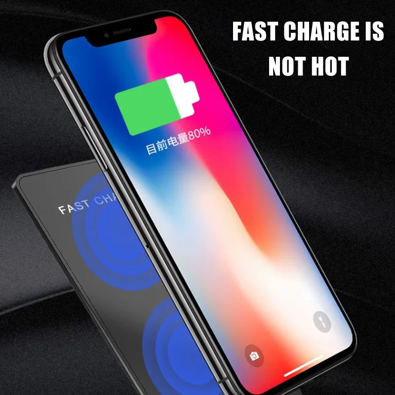 

Fast Wireless Charger 9V Cell Phone Holder Bracket Support Fast Charging Wireless Charge HSJ-19