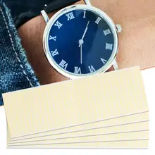 5 шт. часы с циферблатом липкие пятна ремонт движения клейкие колодки лента Часовщик Инструмент двухсторонние часы-полоска ремонт аксессуары