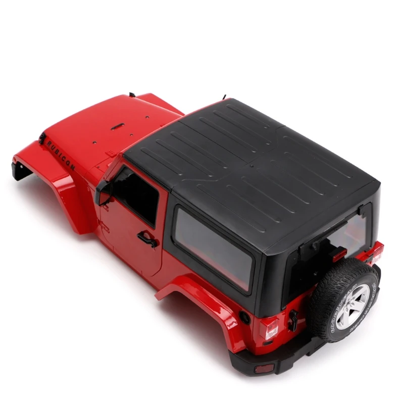 1/10 RC пульт дистанционного управления грузовик жесткий корпус навес Rubicon Topless для SCX10 D90