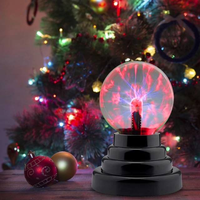 USB Plasma Ball Electrostatic Sphere Light Magic Crystal Lamp Ball Desktop  Lightning Christmas Party Touch Sensitive Lights - AliExpress