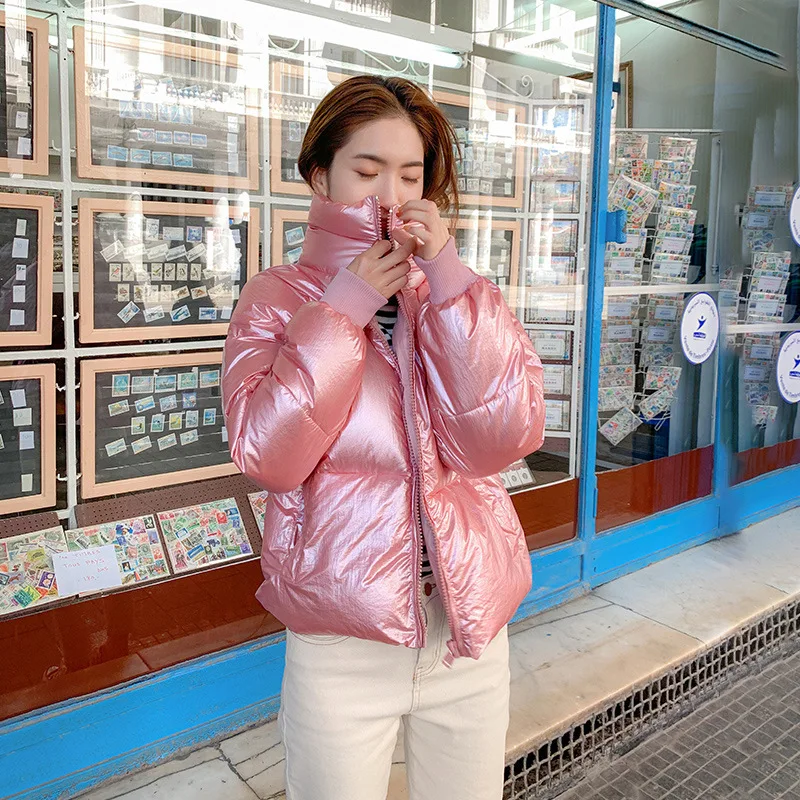 According to Nalini down Jacket Women's Winter New Style Thin Korean-style Short Loose-Fit BF Cotton-padded Clothes INS Onl